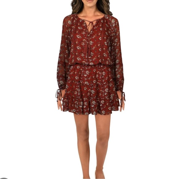 💃🏻Lost+Wonder Floral Print Mini Dress - Picture 1 of 8